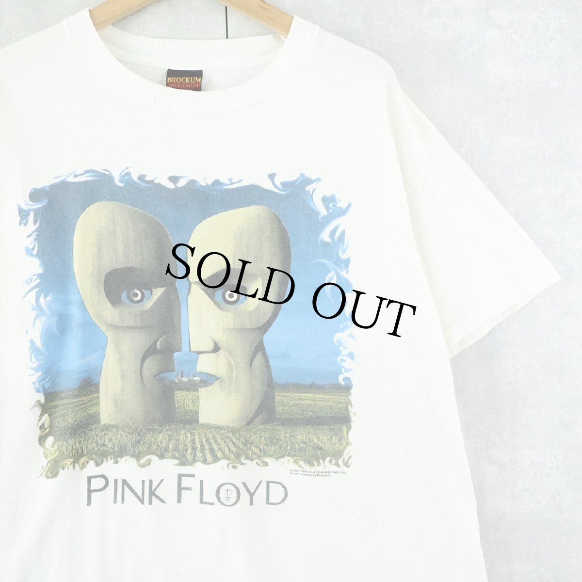 画像1: 90's PINK FLOYD USA製 "The Division Bell" ロックバンドTシャツ L (1)
