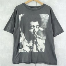 画像1: Jimi Hendrix ミュージシャンプリントTシャツ (1)
