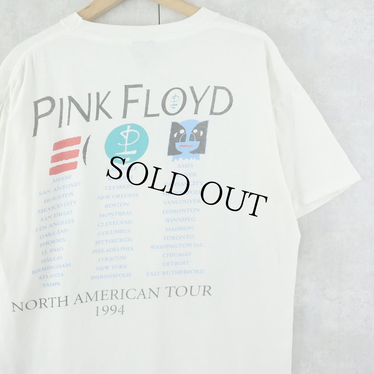画像2: 90's PINK FLOYD USA製 "The Division Bell" ロックバンドTシャツ L (2)