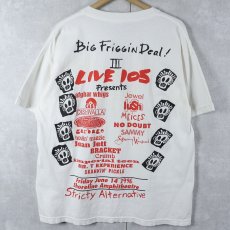 画像2: 90's USA製 "Big Friggin Deal" 音楽フェスティバル 大判プリントTシャツ L (2)