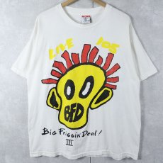画像1: 90's USA製 "Big Friggin Deal" 音楽フェスティバル 大判プリントTシャツ L (1)