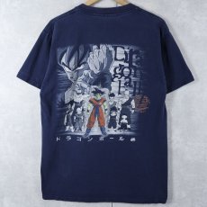 画像1: 90's DRAGONBALL Z USA製 アニメキャラクタープリントTシャツ NAVY M (1)