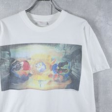 画像1: 90's Salvador Dali "The Palace of the Wind" アートプリントTシャツ XL (1)