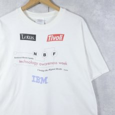 画像1: "NBF Technology Awareness Week" 企業 イベントプリントTシャツ L (1)
