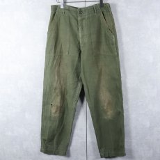 画像1: 70's U.S.ARMY ベイカーパンツ W31 (1)