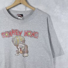 画像1: 2000's "DONKEY KONG" ゲームプリントTシャツ XL (1)