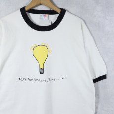 画像1: 90's Soul Asylum USA製 "Let Your Dim Light Shine..." オルタナティブ・ロックバンド アルバムプリントリンガーTシャツ L (1)