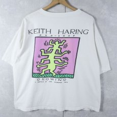 画像1: Keith Haring アートプリントTシャツ (1)