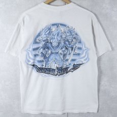 画像1: 2000's DRAGONBALL Z アニメキャラクタープリントTシャツ M (1)