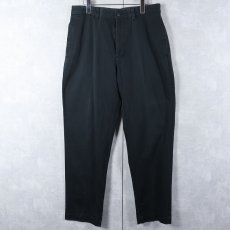 画像1: Ralph Lauren "BARLOW PANT" チノトラウザーズ BLACK W33 (1)