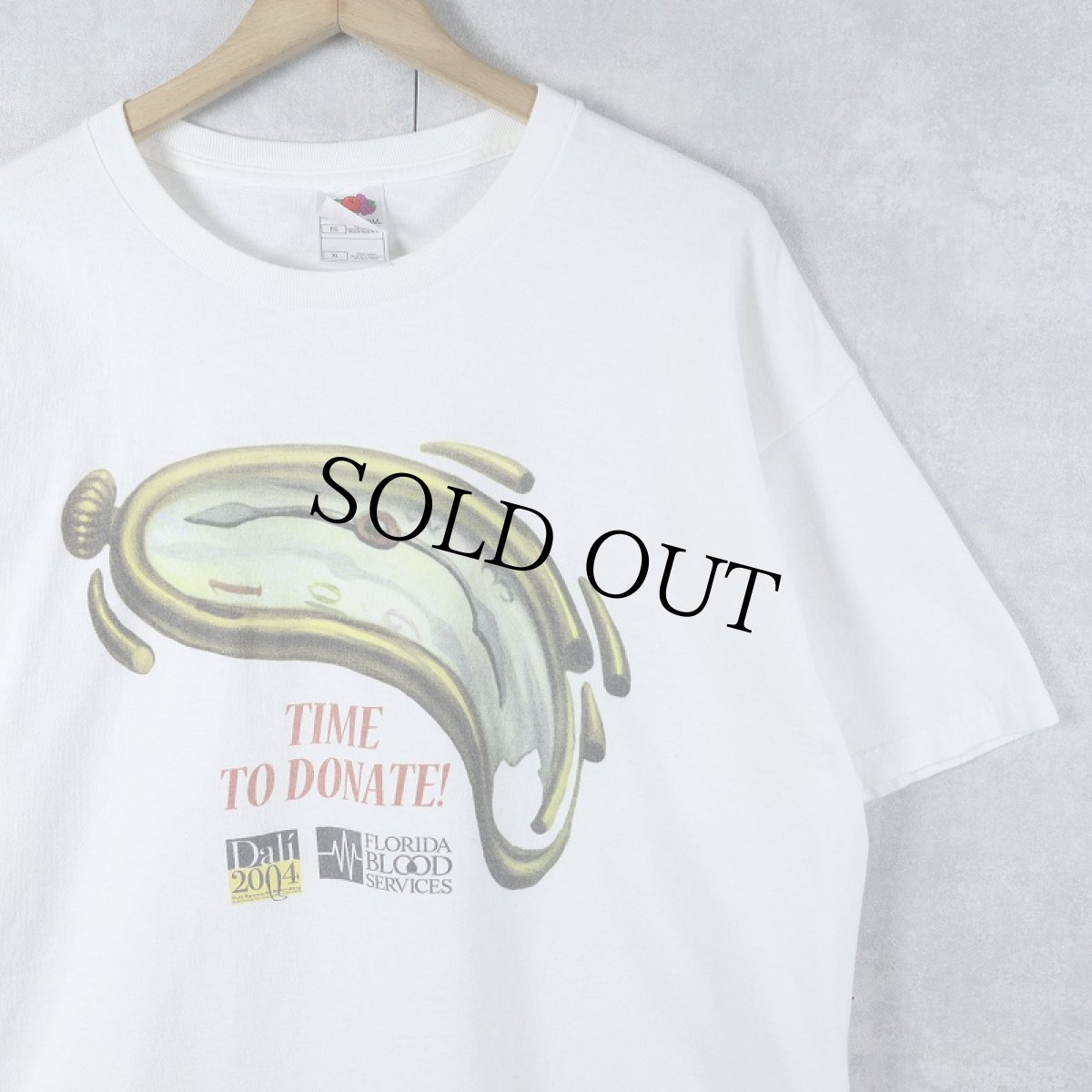 画像1: 2000's Salvador Dalí ミュージアムプリントTシャツ XL (1)