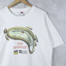 画像1: 2000's Salvador Dalí ミュージアムプリントTシャツ XL (1)