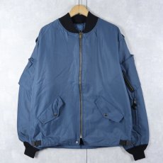 画像1: ROYAL CANADIAN AIR FORCE フライトジャケット SIZE7640 (1)