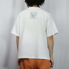 画像3: 90's Fulgencio Lazo USA製 "Northwest Folklife Festival" フェスティバルプリントTシャツ XL (3)