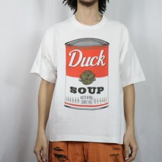 画像3: 90's USA製 "DUCK SOUP ROCK N' ROLL SINCE 1955" パロディプリントTシャツ XL (3)