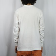 画像3: 90's USA製 "SPECKLED TROUT" 魚プリントロンT L (3)