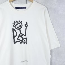 画像1: 【SALE】 Paul Klee "MUMON sinks drunken into a chair" アートプリントTシャツ (1)