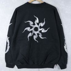 画像2: トライバルサン リフレクタープリントスウェット L (2)