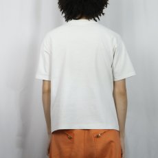 画像3: 90's DERMA SHIELD USA製 アメコミ風 シュールイラストプリントTシャツ L (3)