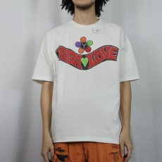 画像3: YAGA LOVE USA製 フラワープリントTシャツ XL (3)