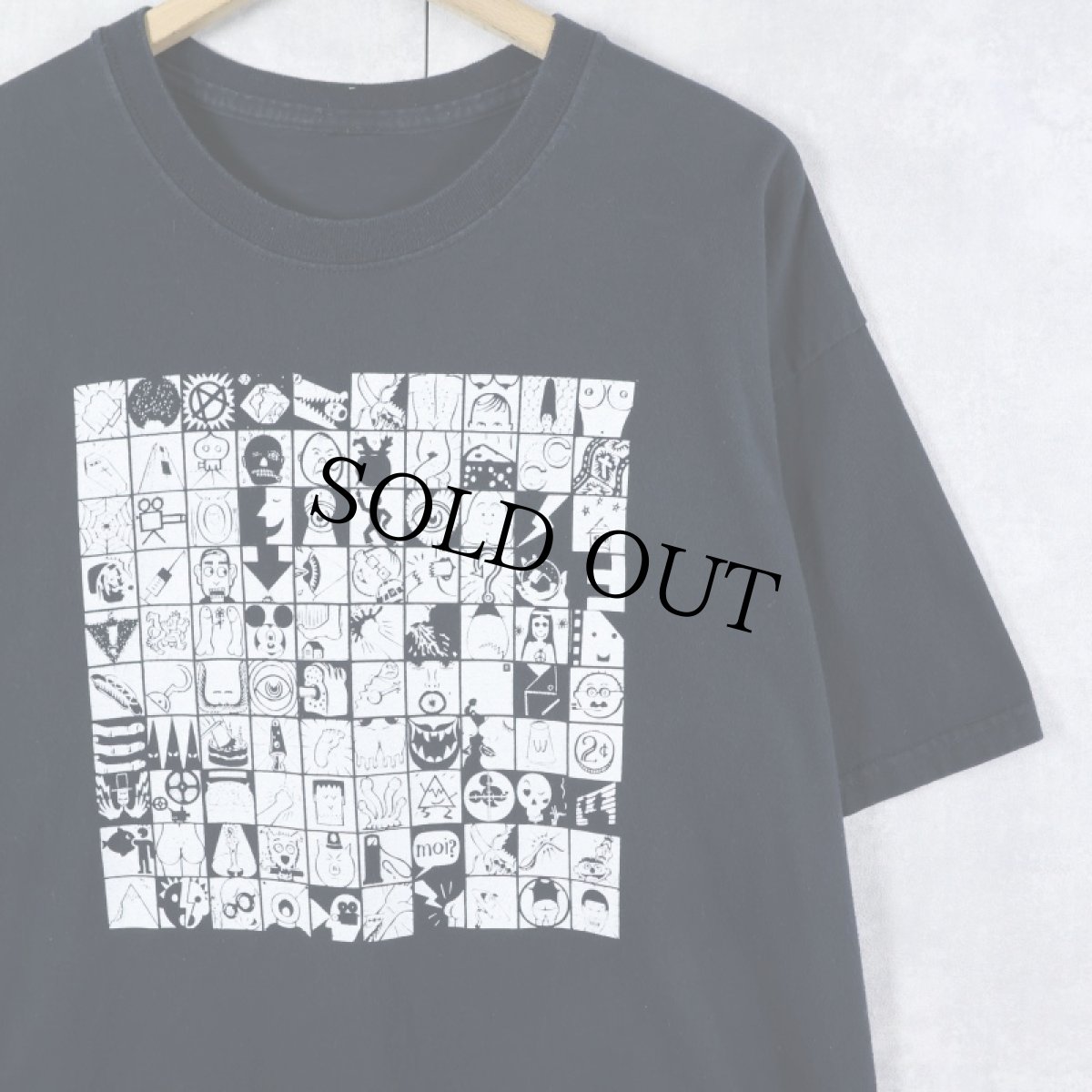 画像1: Fantastic Fest 映画祭 プリントTシャツ BLACK (1)