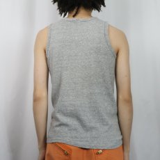 画像3: 70's Champion バータグ USA製 88/12 "IOWA" 染み込みプリント タンクトップ M (3)