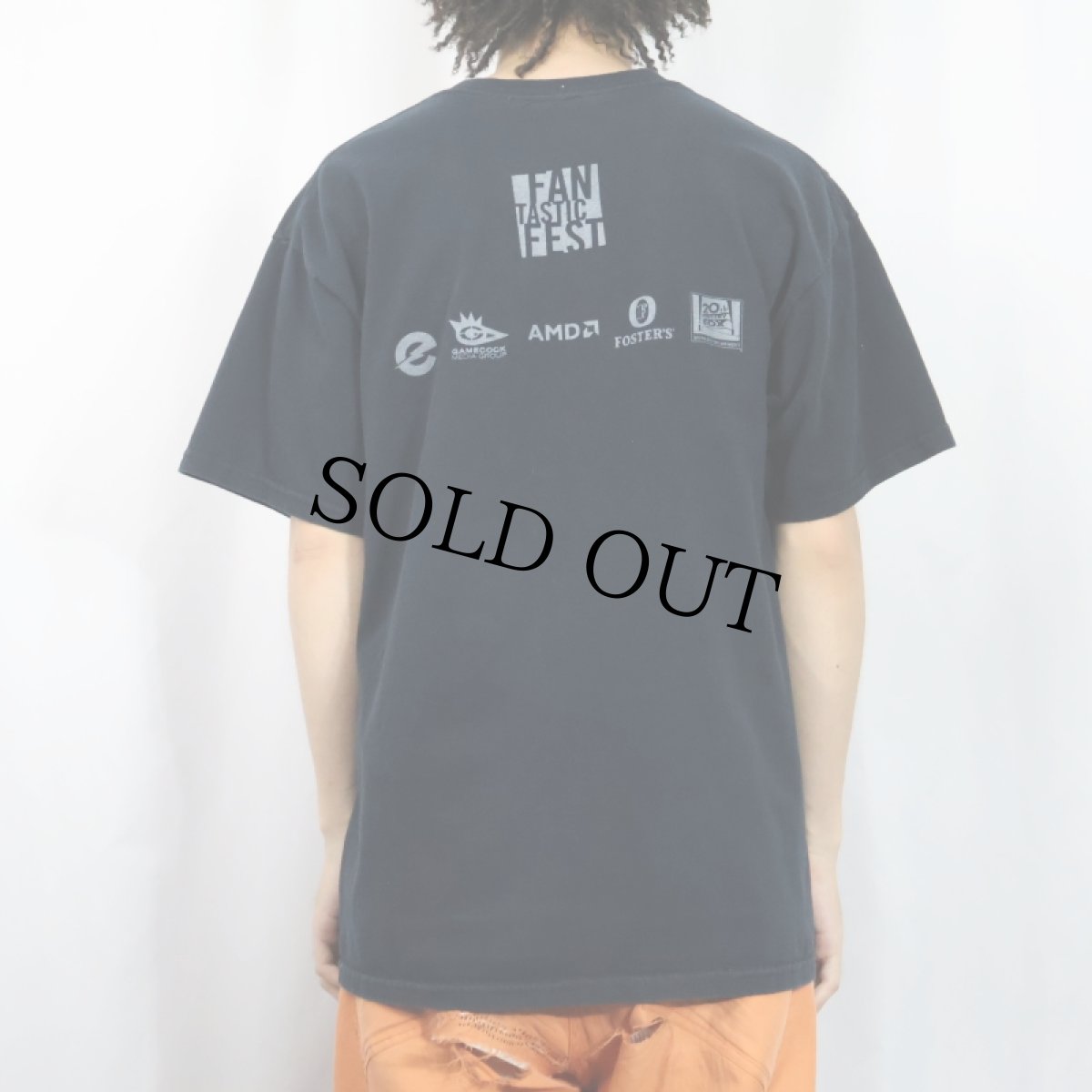 画像3: Fantastic Fest 映画祭 プリントTシャツ BLACK (3)