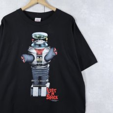 画像1: 90's Lost in Space SF映画 プリントTシャツ BLACK XL (1)