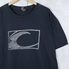 画像1: OVERHEAD SURF SHOP ロゴプリントTシャツBLACK 2XL (1)