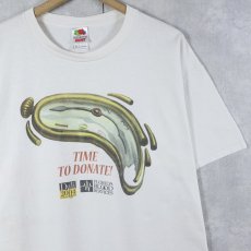 画像1: 2000's Salvador Dalí ミュージアムプリントTシャツ XL (1)