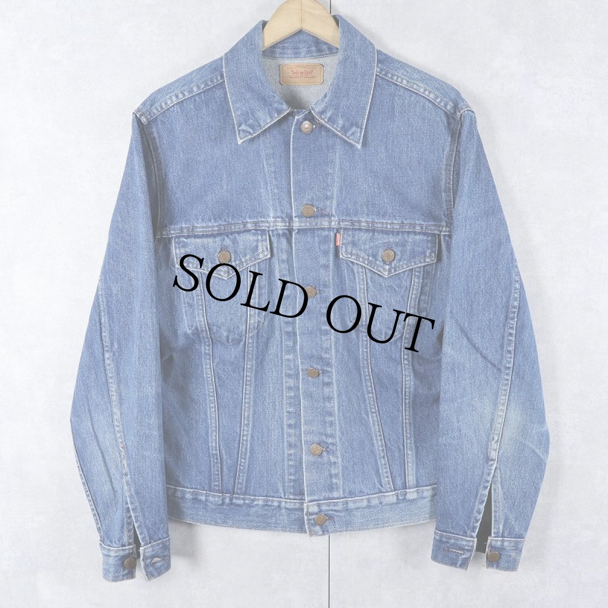 画像1: 80's〜 Levi's 75505-0217 デニムジャケット SIZE38 (1)