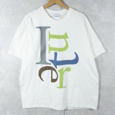 画像1: 2000's "Inter face" プリントTシャツ XL (1)