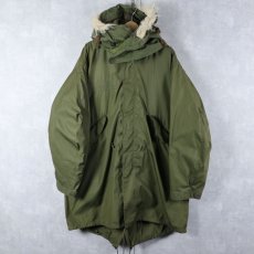画像1: 80's U.S.ARMY M-65 ライナー/フード付き モッズコート SMALL (1)