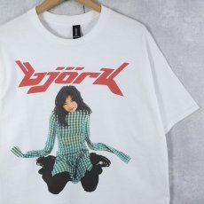 画像1: Bjork ミュージシャン プリントTシャツ L (1)