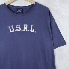 画像1: 90's POLO SPORT Ralph Lauren プリントTシャツ NAVY L (1)