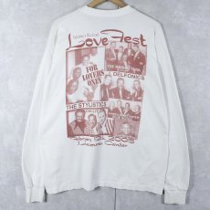画像2: 2000's Love Fest USA製 ソウル/R&Bコンサートイベント プリントロンT L (2)