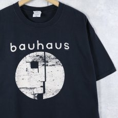 画像1: 2000's bauhaus ロックバンド プリントTシャツ BLACK XL (1)