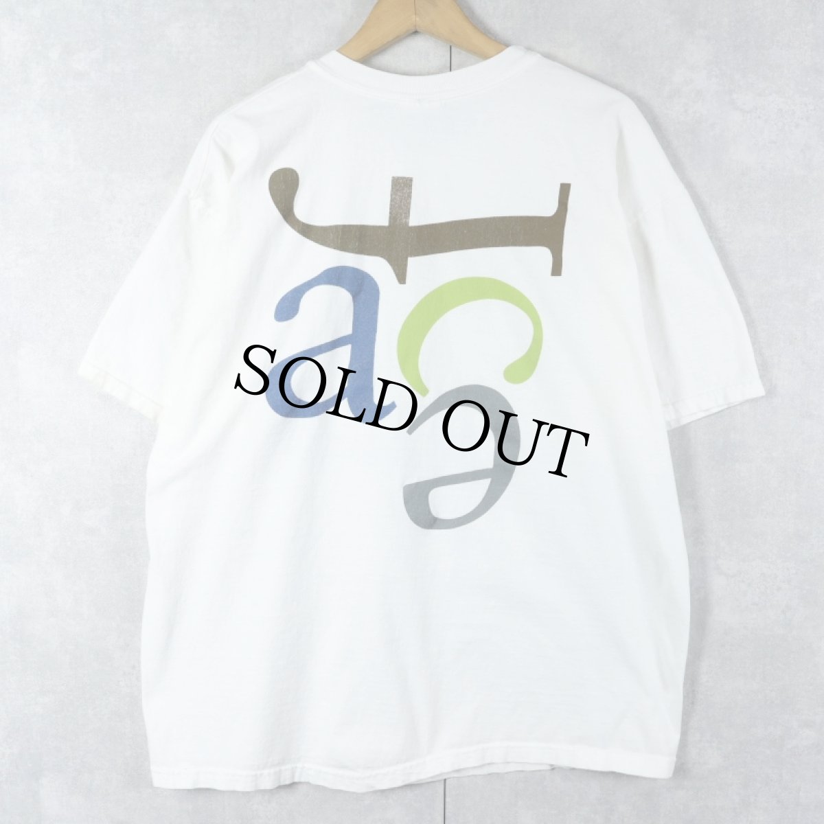 画像2: 2000's "Inter face" プリントTシャツ XL (2)