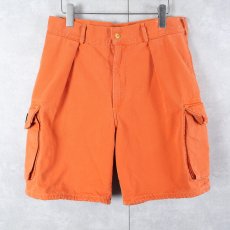 画像1: 90's POLO SPORT Ralph Lauren USA製 コットンカーゴショーツ W31 (1)