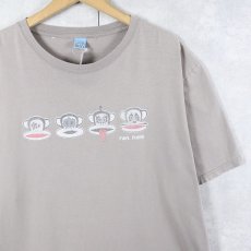 画像1: PAUL FRANK "KISS” ヘヴィメタルバンド パロディプリントTシャツ  (1)