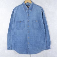 画像1: 90's THE TERRITORY AHEAD コットンボタンダウンシャツ (1)