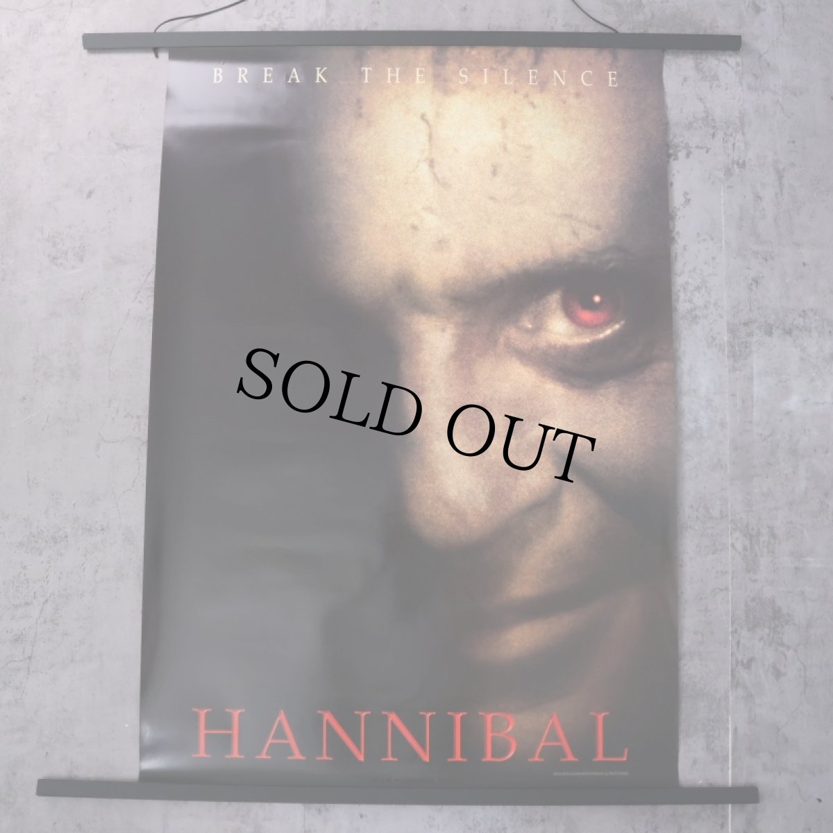 画像1: 2000's Hannibal "BREAK THE SILENCE" Movie Poster (1)