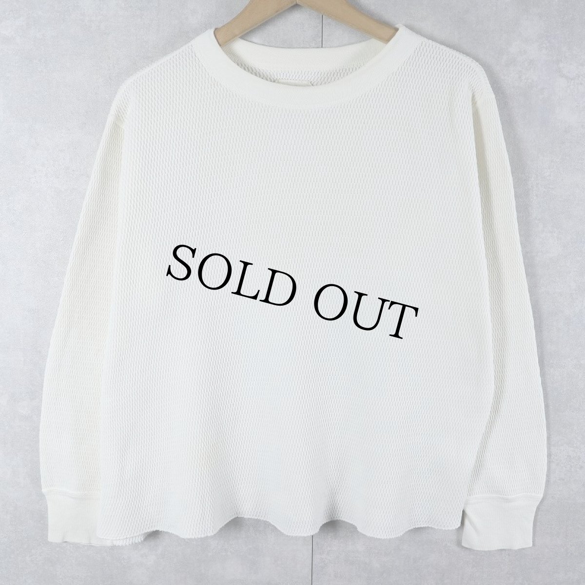 画像1: 80's U.S.ARMY サーマルロンT LARGE (1)