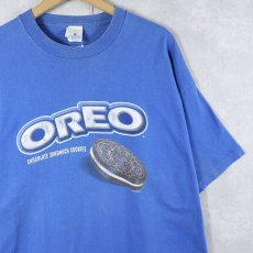 画像1: 90's OREO USA製 お菓子メーカー プリントTシャツ 2X (1)