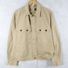 画像1: UNKNOWN コットンワークシャツジャケット SIZE48 (1)