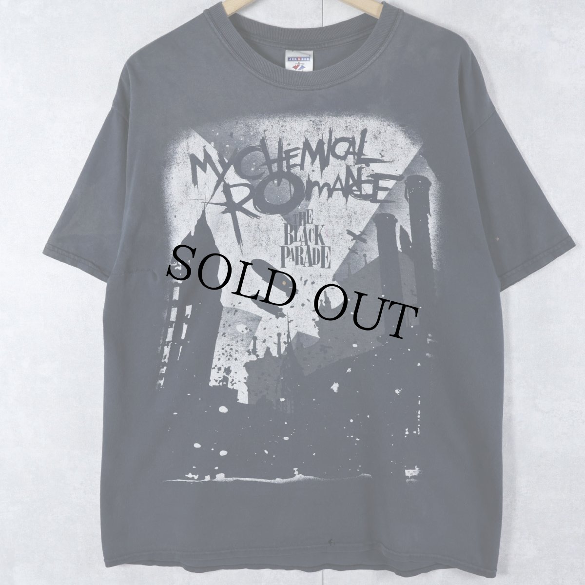 画像1: My Chemical Romance "The Black Parade" ロックバンドアルバムTシャツ L (1)