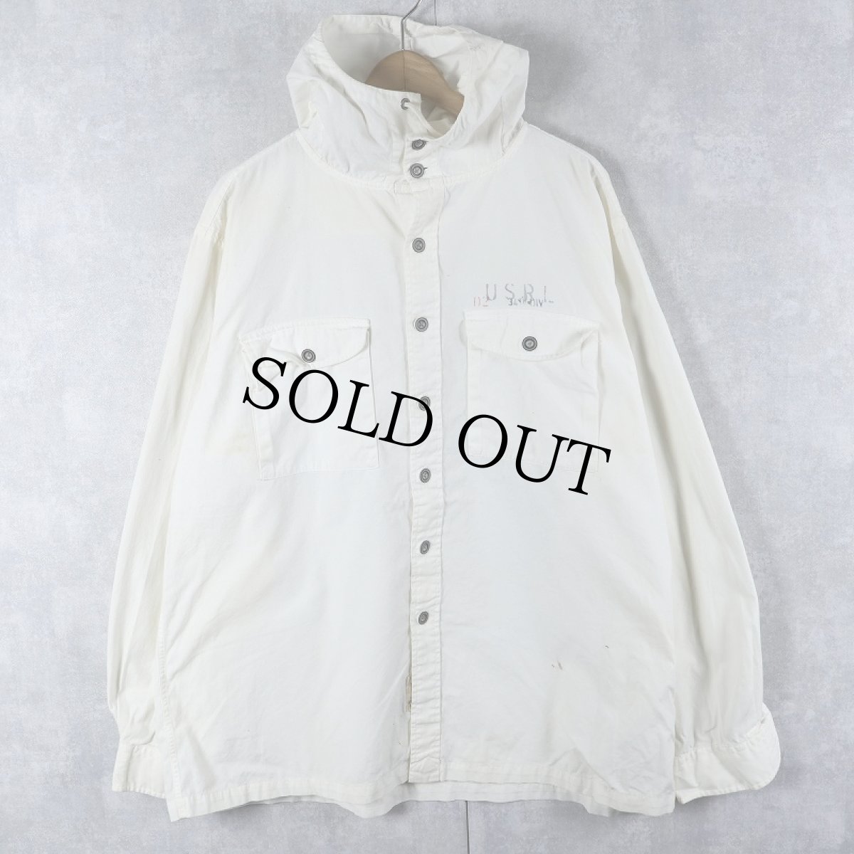 画像1: POLO Ralph Lauren "MILITARY TYPE" コットンスノーパーカー XL (1)