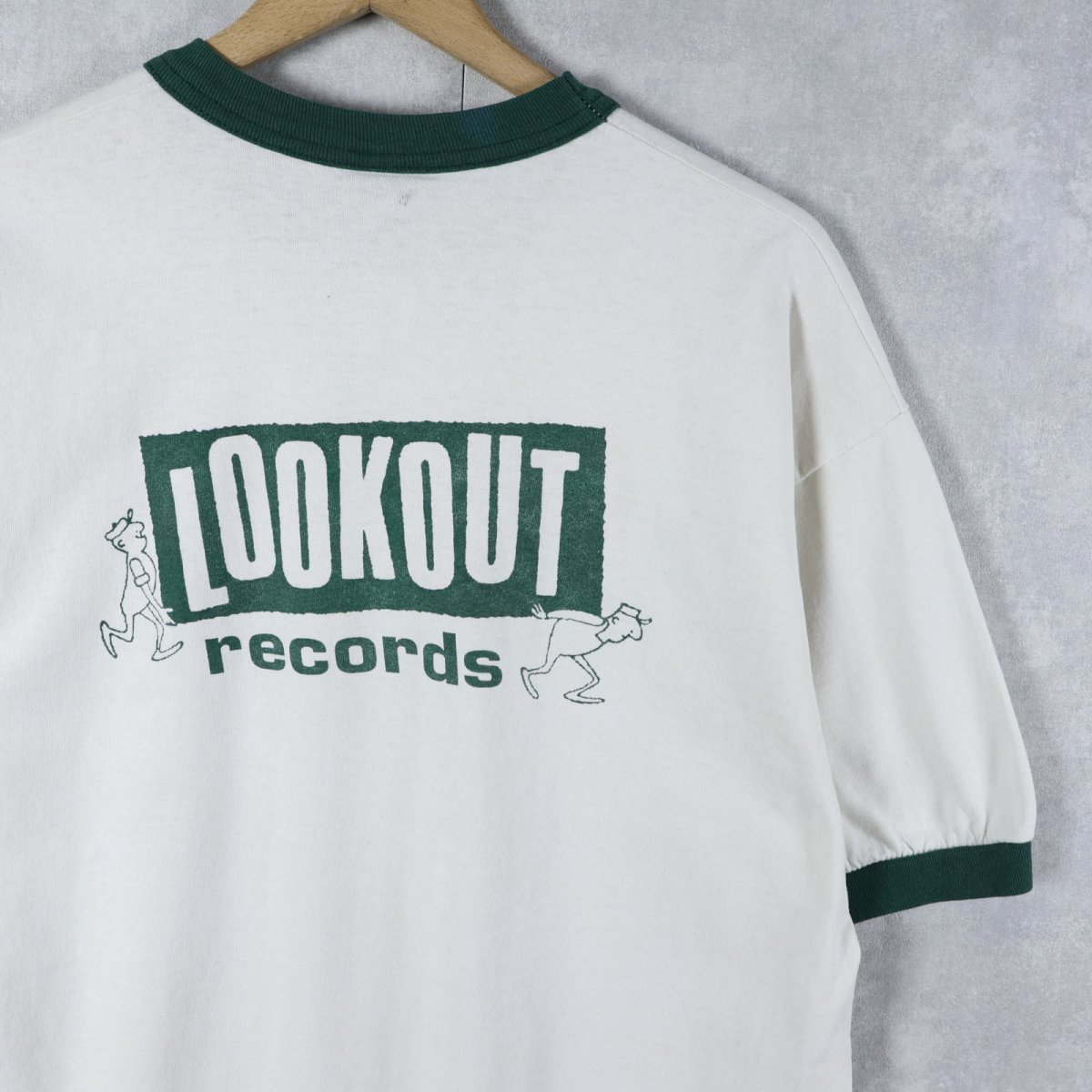 画像2: 90's〜 The Smugglers ロックバンド プリントリンガーTシャツ L (2)