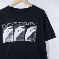 画像1: DEAFHEAVEN ポストメタルバンド プリントTシャツ BLACK (1)
