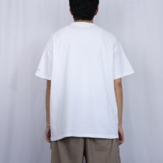 画像3: 90's Rene Magritte USA製 "This is not a Bowler" アートプリントTシャツ XL (3)